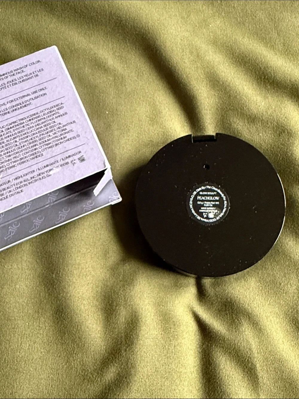 {SAIE} NWT glow sculpt peachglow